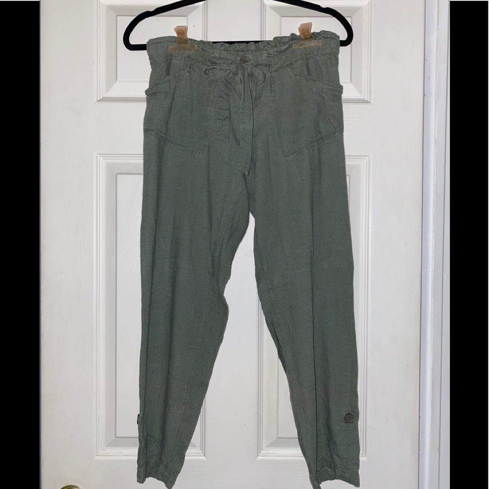 Green pants